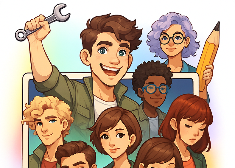 Agency team illustration